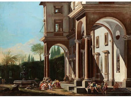 Viviano Codazzi (1604 – 1670) in Zusammenarbeit mit Filippo Lauri (1623 – 1694)